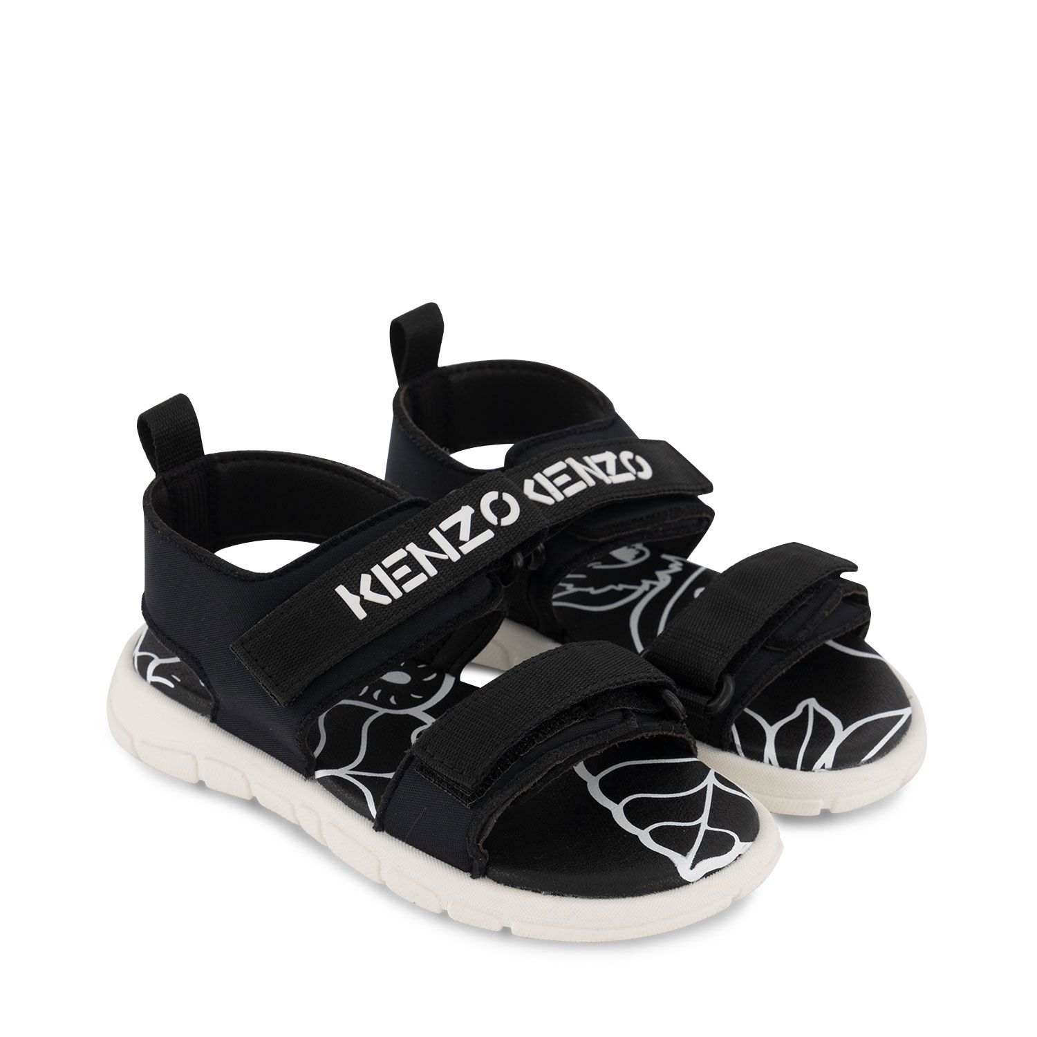 Picture of Kenzo K59032 kids sandals black