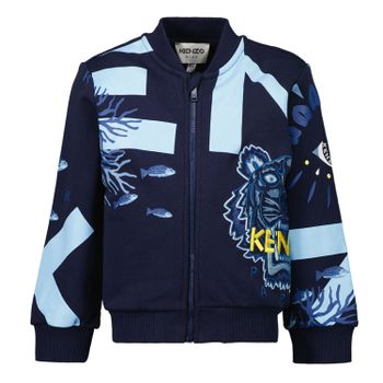 Kenzo K05063 baby vest navy Afbeelding van Kenzo K05063 baby vest navy