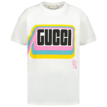 Gucci 547865 kinder t-shirt wit Afbeelding van Gucci 547865 kinder t-shirt wit