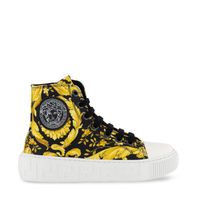 Picture of Versace 1002704 1A02619 kids sneakers black