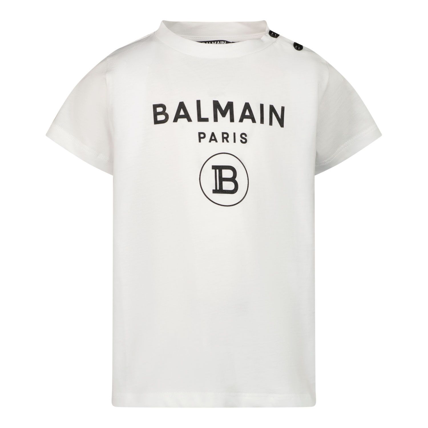 Afbeelding van Balmain 6Q8881 baby t-shirt wit