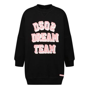 Dsquared2 DQ0361 babyjurkje zwart Afbeelding van Dsquared2 DQ0361 babyjurkje zwart