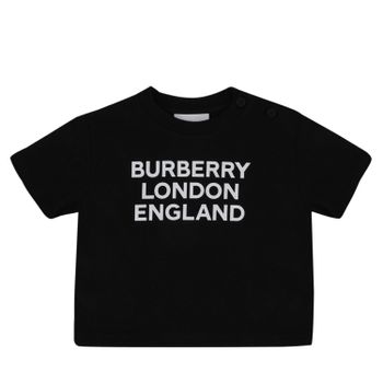 Burberry 8028812 Baby-T-Shirt Schwarz Bild von Burberry 8028812 Baby-T-Shirt Schwarz