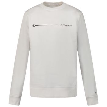 Calvin Klein IB0IB01295 kindertrui wit Afbeelding van Calvin Klein IB0IB01295 kindertrui wit