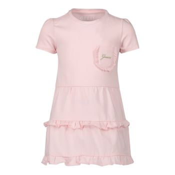 Guess K02K02 kinderjurk licht roze Afbeelding van Guess K02K02 kinderjurk licht roze