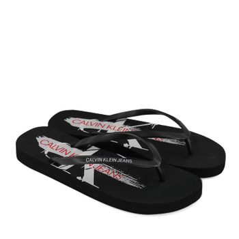 Calvin Klein DORINDA dames slippers zwart Afbeelding van Calvin Klein DORINDA dames slippers zwart