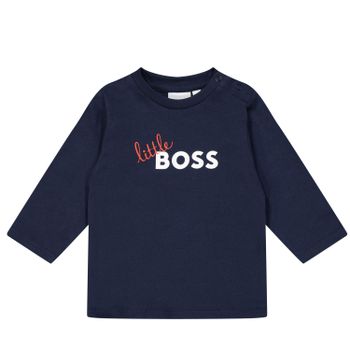 Boss J95338 baby t-shirt navy Afbeelding van Boss J95338 baby t-shirt navy