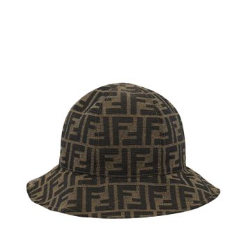 Fendi JUP009 AAQ1 kinderhoed bruin Afbeelding van Fendi JUP009 AAQ1 kinderhoed bruin