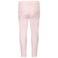 Picture of Guess K2RB04 WB7X0 kids jeans light pink