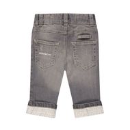 Afbeelding van Givenchy H04141 baby jeans grijs