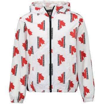 Dsquared2 DQ03VU kinderjas wit Afbeelding van Dsquared2 DQ03VU kinderjas wit