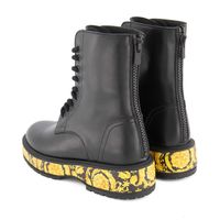 Picture of Versace 1000461 1A01302 kids boots black