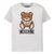 Moschino MUM02X baby t-shirt wit