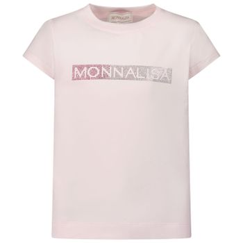 MonnaLisa 179601 kinder t-shirt licht roze Afbeelding van MonnaLisa 179601 kinder t-shirt licht roze