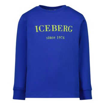 Iceberg TSICE2300B baby t-shirt cobalt blauw Afbeelding van Iceberg TSICE2300B baby t-shirt cobalt blauw