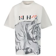 Afbeelding van Kenzo K25648 kinder t-shirt off white
