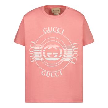 Gucci 576871 baby t-shirt zalm Afbeelding van Gucci 576871 baby t-shirt zalm
