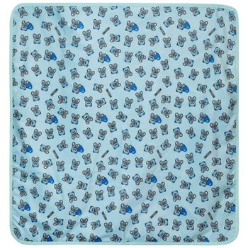 Moschino MMX039 babyaccessoire licht blauw Afbeelding van Moschino MMX039 babyaccessoire licht blauw