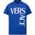 Versace 1000239 1A01330 kinder t-shirt cobalt blauw