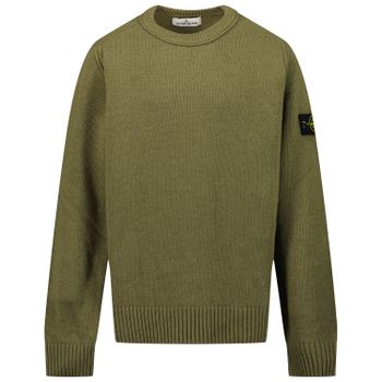 Stone Island 506A1 kindertrui army Afbeelding van Stone Island 506A1 kindertrui army