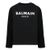 Balmain 6P8B20 baby shirt black