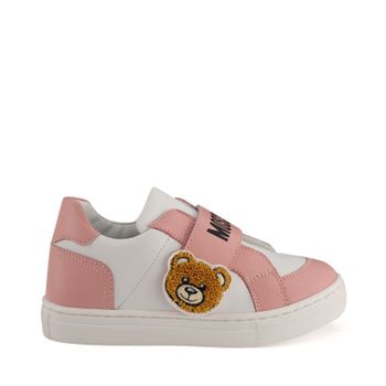Moschino 63634 kindersneakers licht roze Afbeelding van Moschino 63634 kindersneakers licht roze
