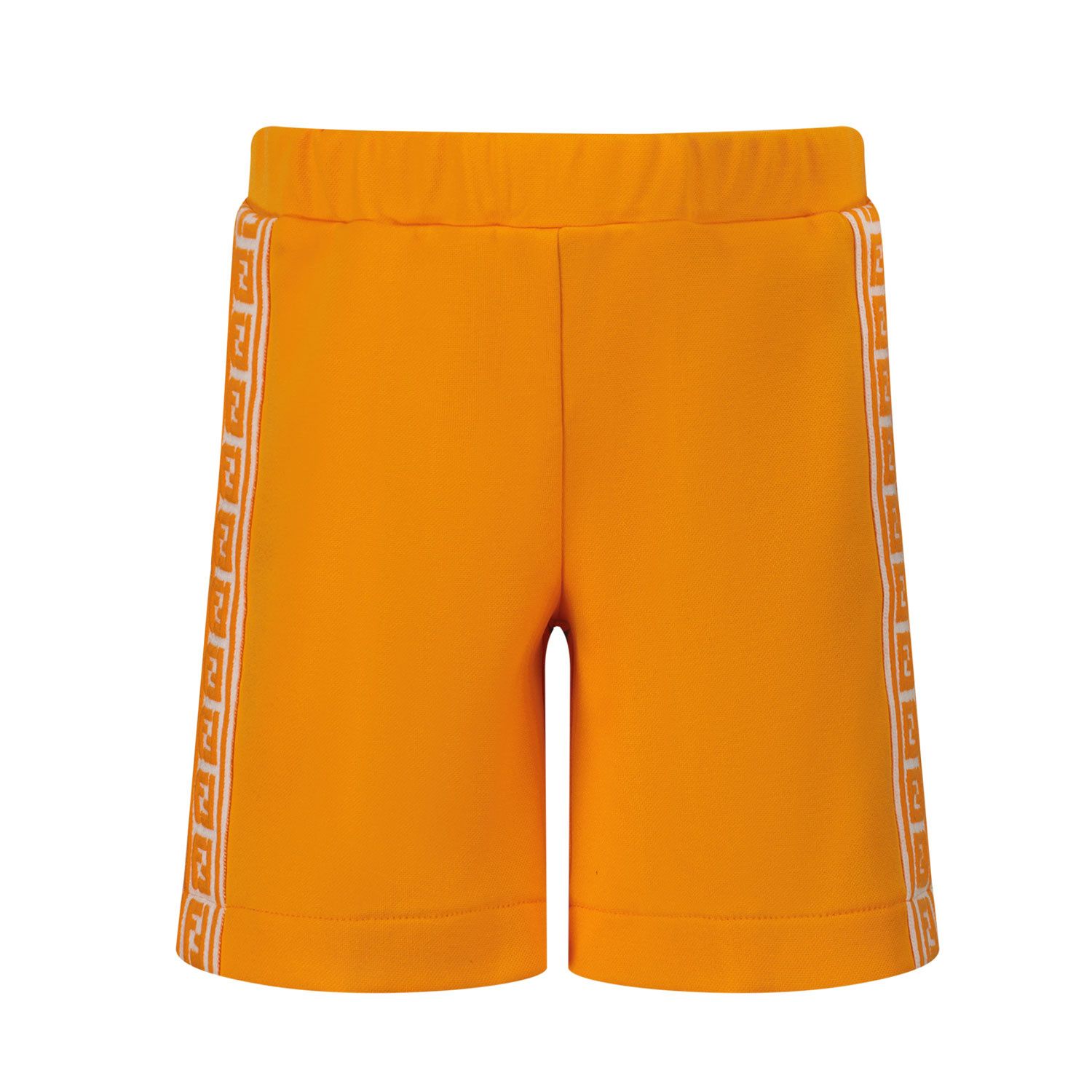 Picture of Fendi BMF192 A69D baby shorts orange