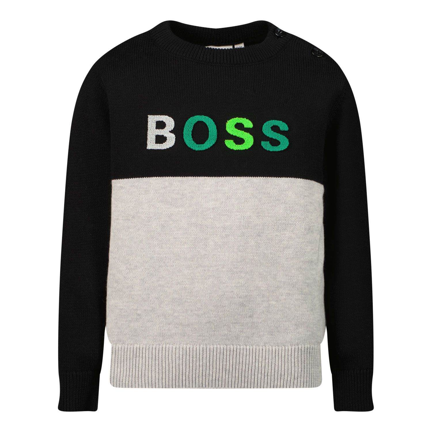 Picture of Boss J05887 baby sweater black