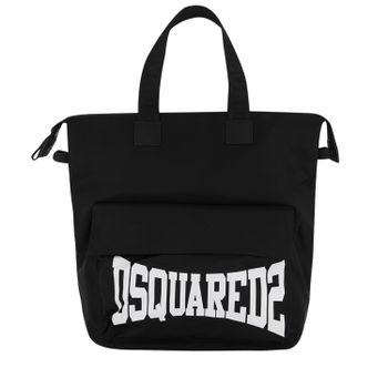 Dsquared2 DQ0137 kindertas zwart Afbeelding van Dsquared2 DQ0137 kindertas zwart