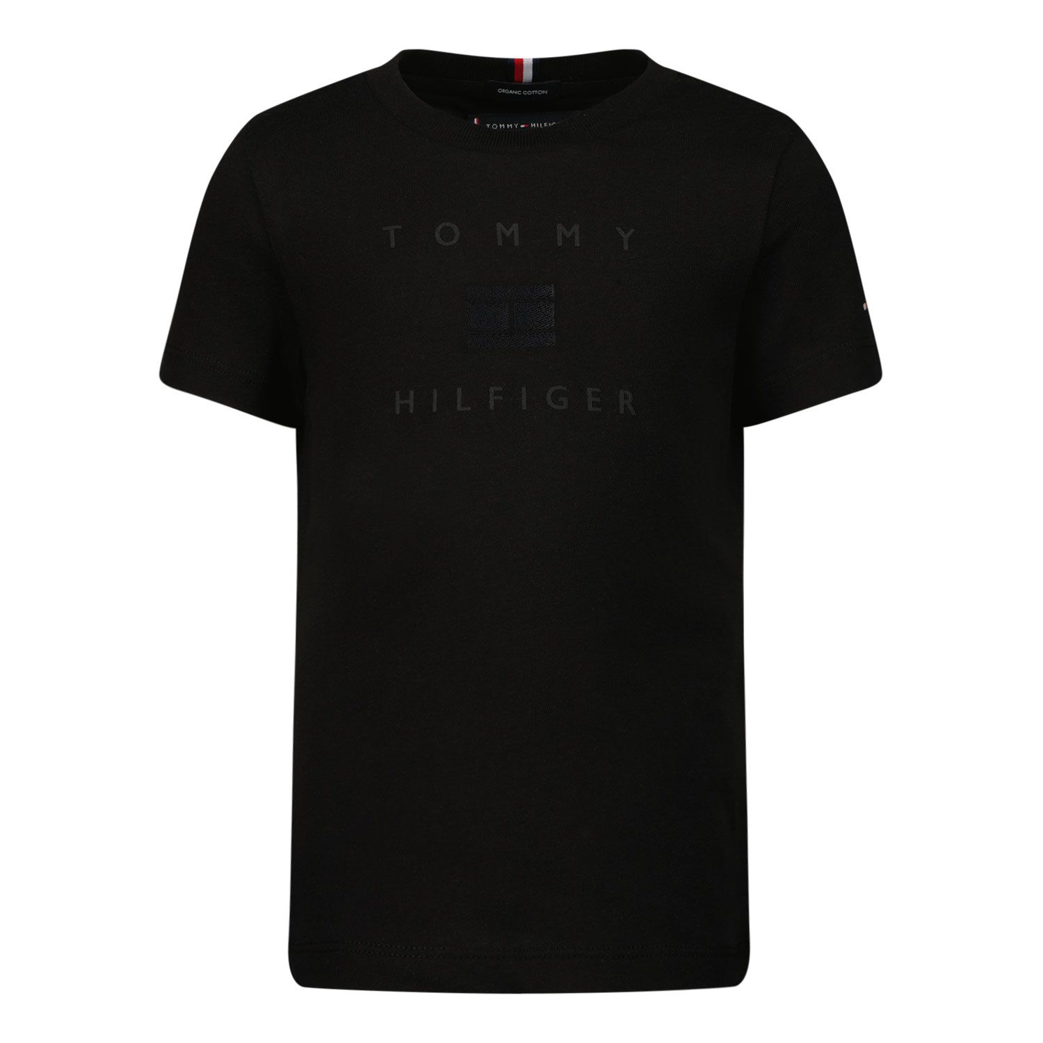 Picture of Tommy Hilfiger KB0KB07280B baby shirt black