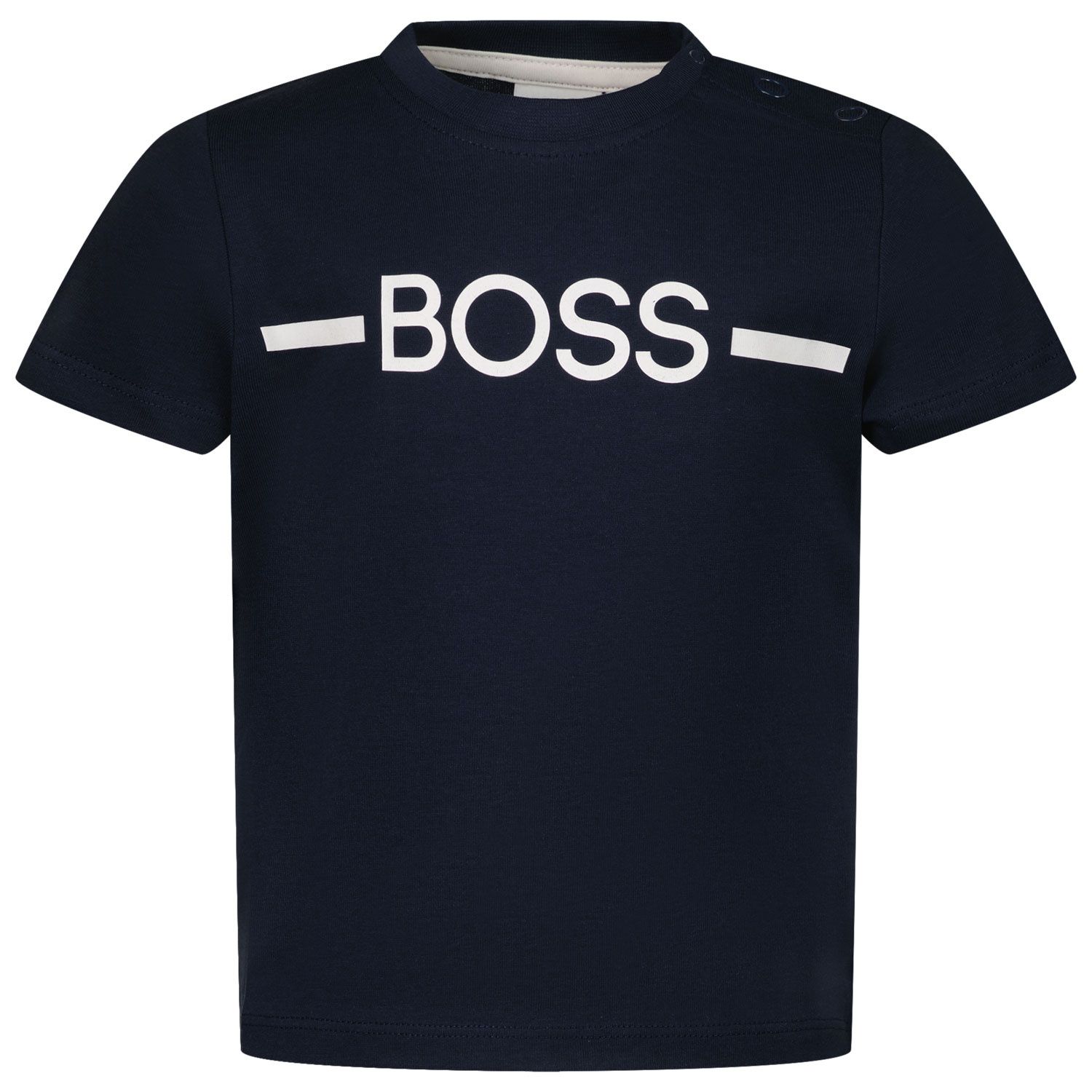 Afbeelding van Boss J05908 baby t-shirt navy