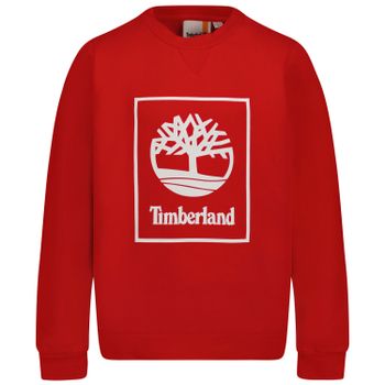 Timberland T25T58 kindertrui rood Afbeelding van Timberland T25T58 kindertrui rood