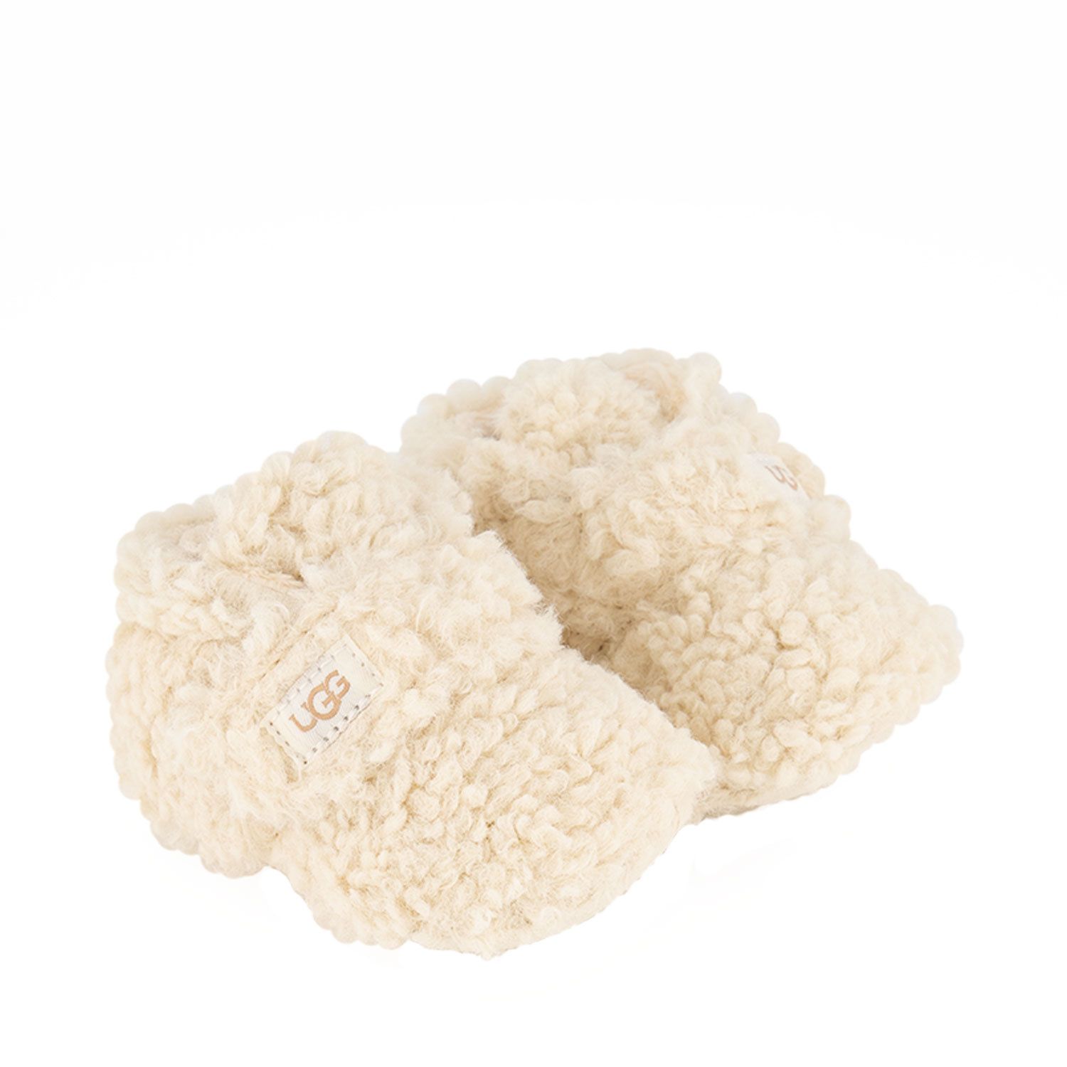 Picture of Ugg 1121045I baby slippers off white