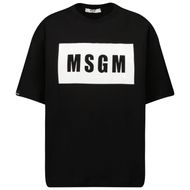 Afbeelding van MSGM 27669 kinder t-shirt zwart