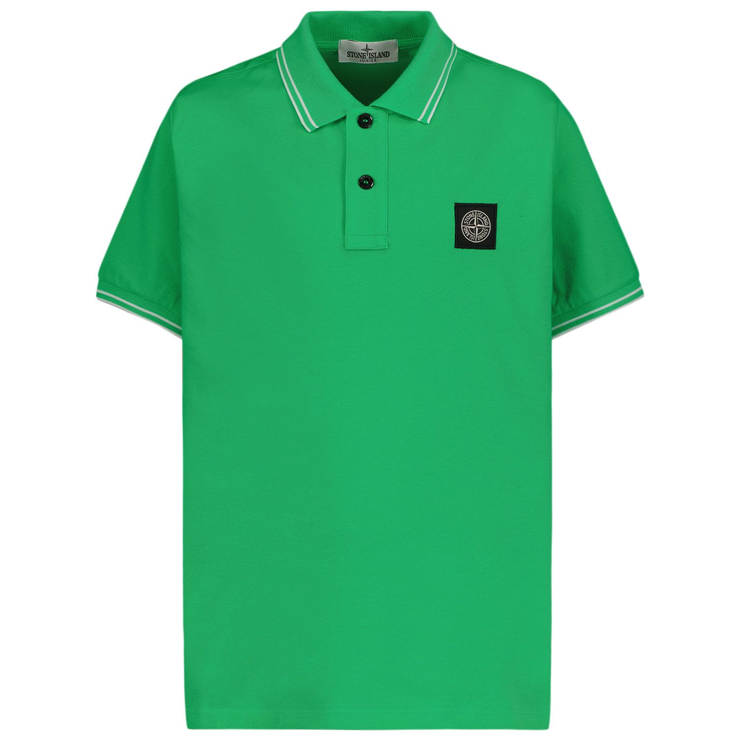 Picture of Stone Island 771621348 kids polo shirt green