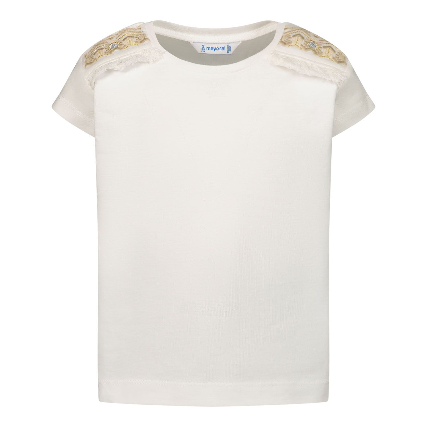 Picture of Mayoral 3036 kids t-shirt off white