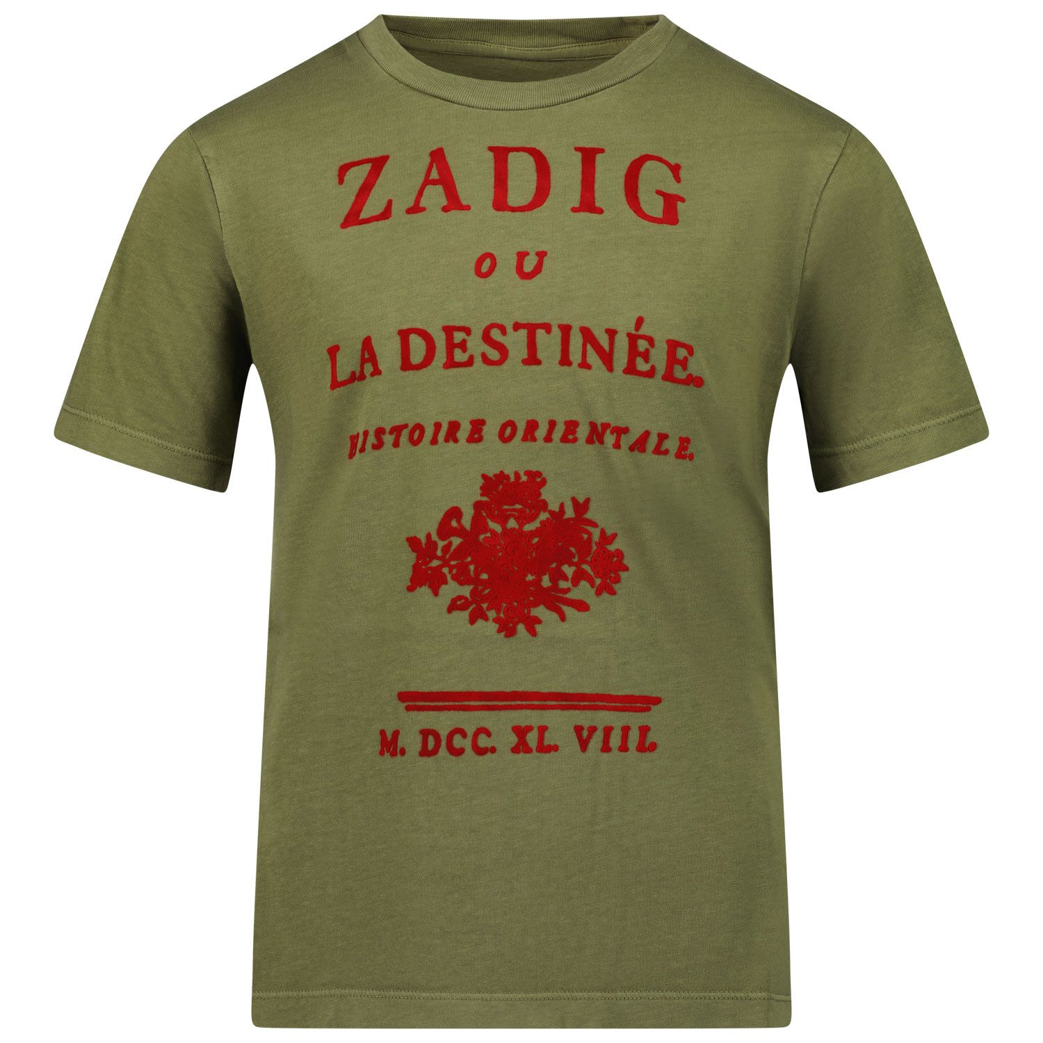 Afbeelding van Zadig & Voltaire X25309 kinder t-shirt army