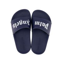 Picture of Palm Angels PBIC001S22MAT001 kids flipflops navy