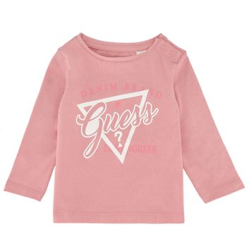 Guess 94I00 baby t-shirt licht roze Afbeelding van Guess 94I00 baby t-shirt licht roze