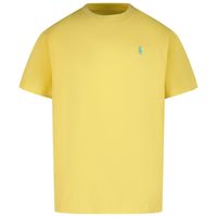 Picture of Ralph Lauren 832904 kids t-shirt yellow