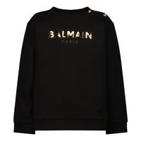 Picture of Balmain 6P4860 baby sweater black