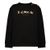 Balmain 6P4860 baby sweater black