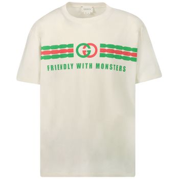 Gucci 575114 kinder t-shirt off white Afbeelding van Gucci 575114 kinder t-shirt off white