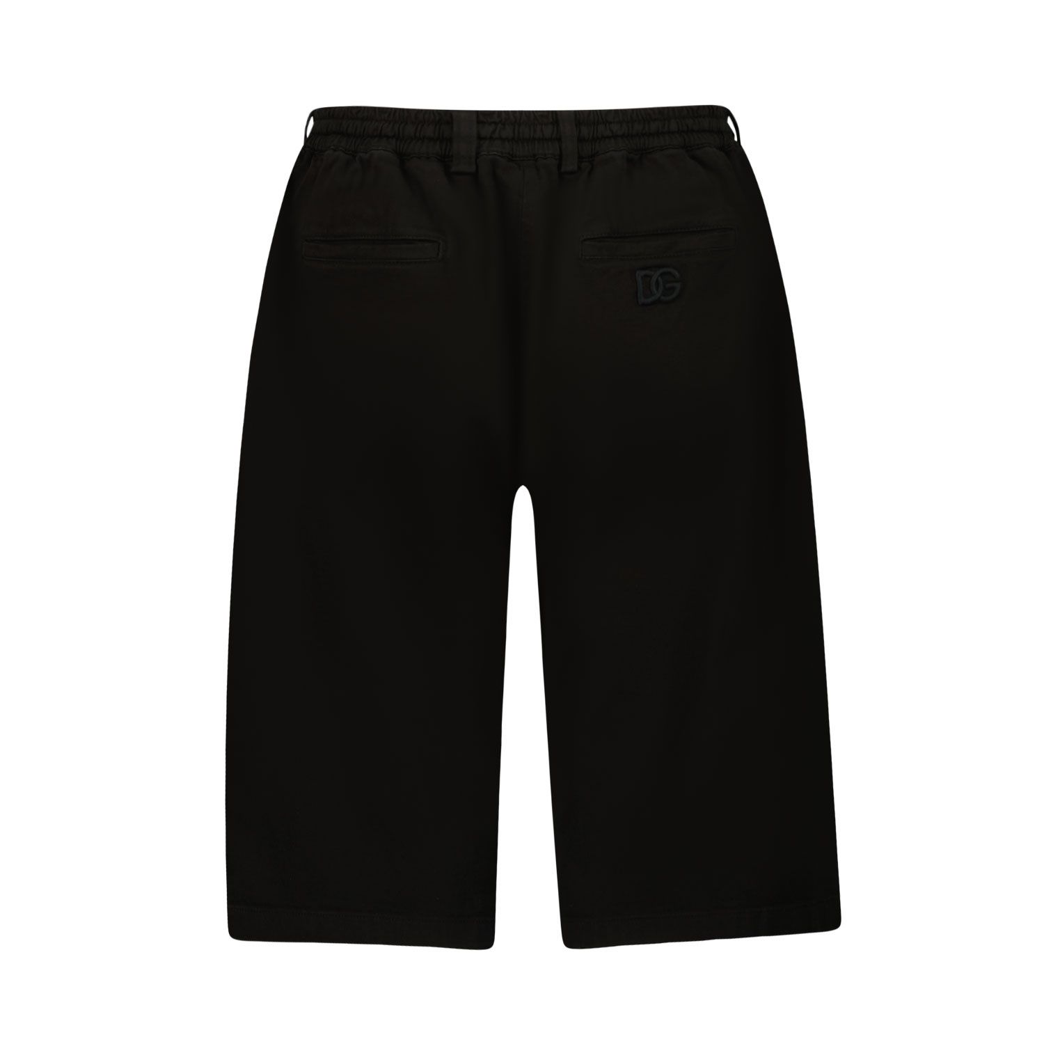 Picture of Dolce & Gabbana L42Q95 kids shorts black
