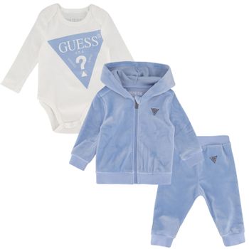 Guess H0BW01/KA2X0 baby joggingpak licht blauw Afbeelding van Guess H0BW01/KA2X0 baby joggingpak licht blauw