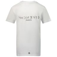 Afbeelding van Givenchy H25324 kinder t-shirt wit