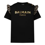 Afbeelding van Balmain 6P8891 baby t-shirt zwart
