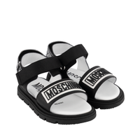Picture of Moschino 70061 kids sandals black