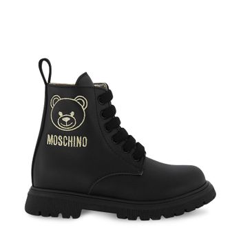 Moschino 71723 kinderlaarzen zwart Afbeelding van Moschino 71723 kinderlaarzen zwart