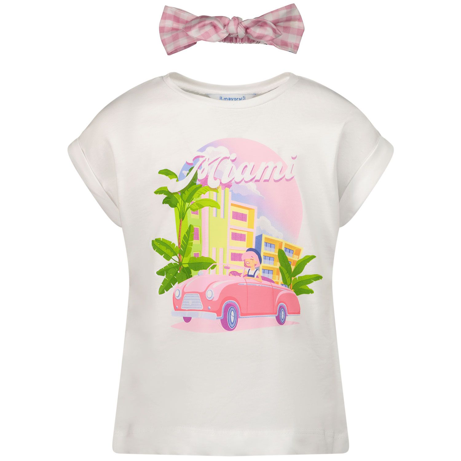 Picture of Mayoral 3040 kids t-shirt white
